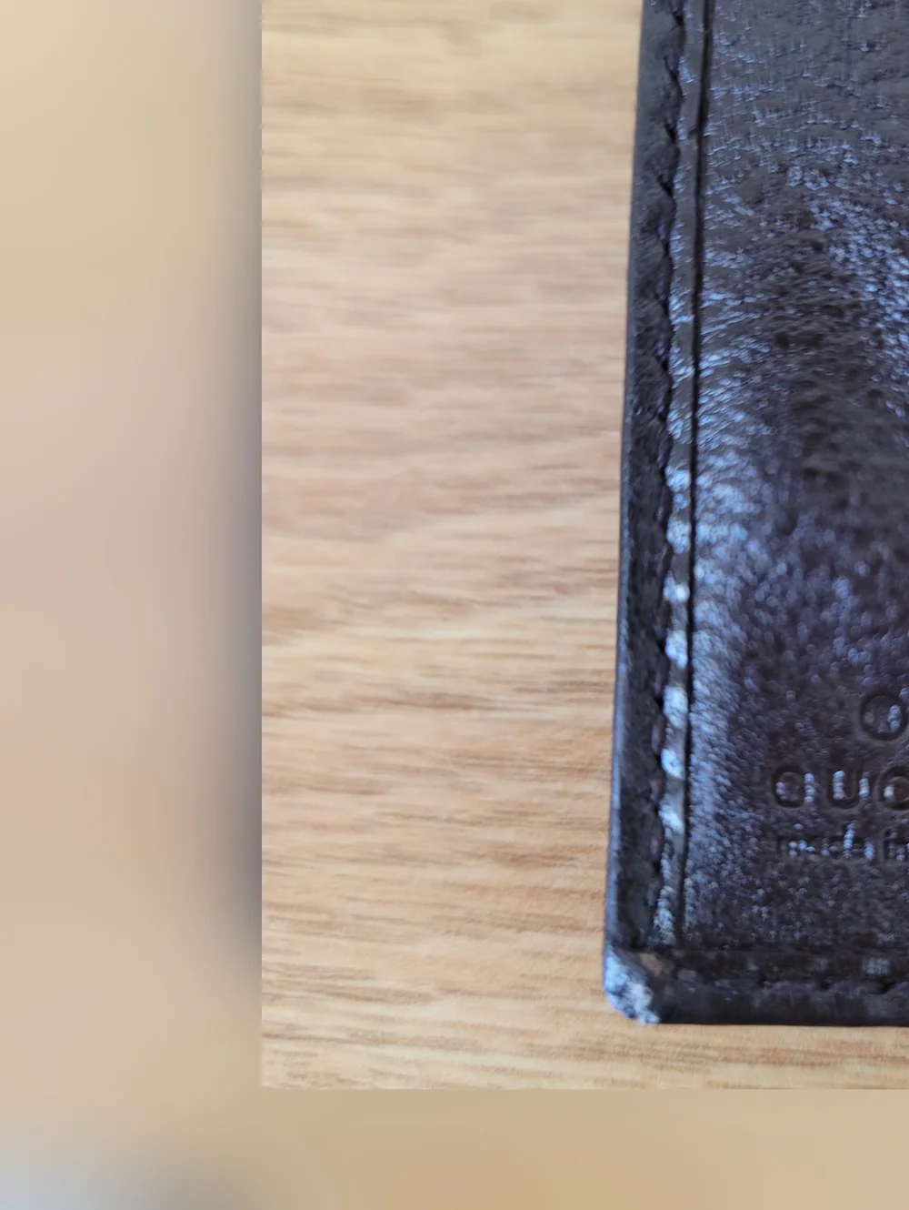 Gucci Brown/Beige GG Canvas and Leather Interlocking Icon French Wallet - Picture 11 of 13